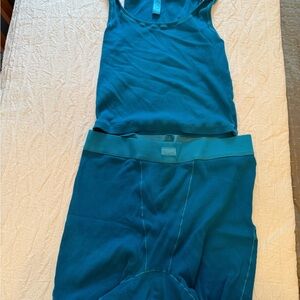 SKIMS Teal Intimates Set